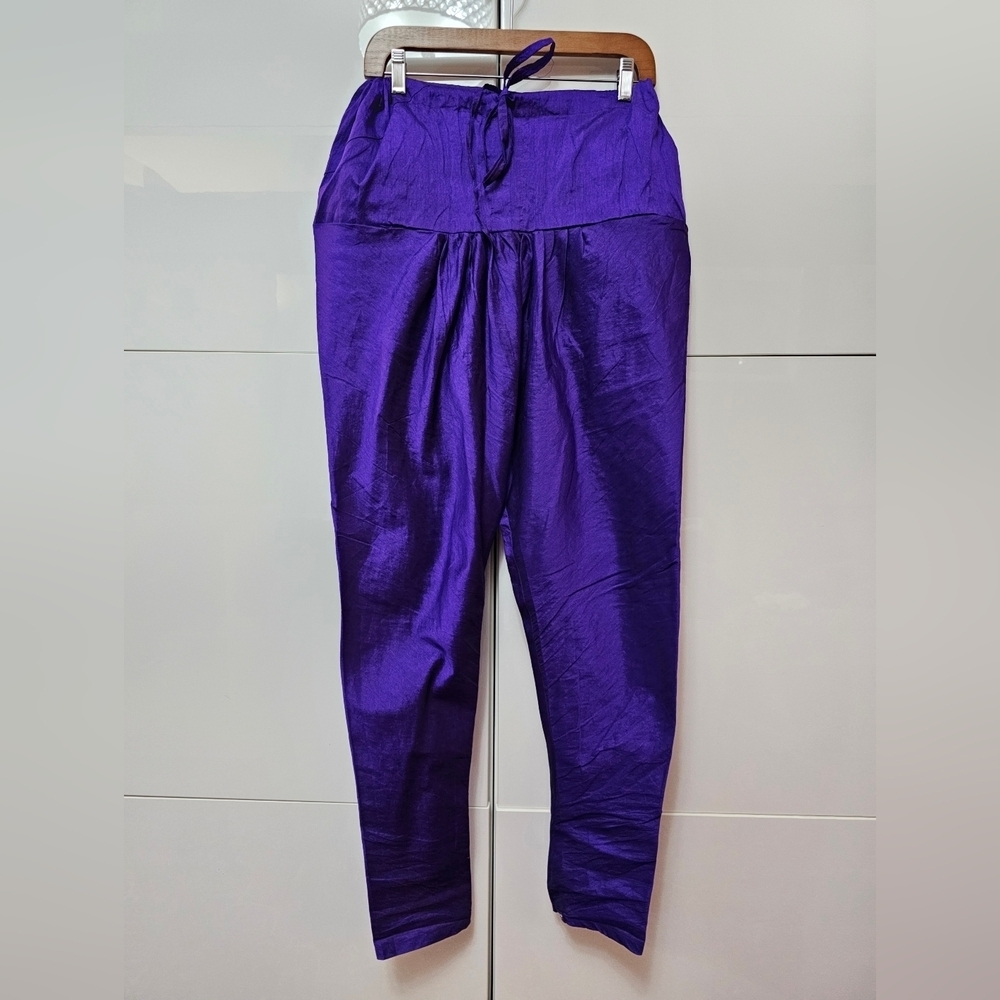 Indian Pants Shantung Salwar Adjustable